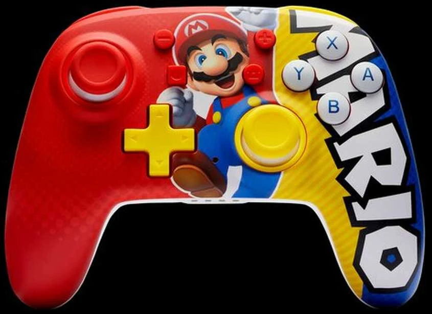 Power A „PowerA Nano Enhanced“ belaidis valdiklis, „Mario“, „Nintendo Switch“.