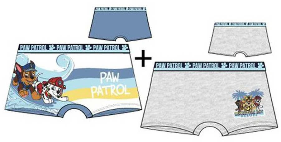 Berniukų bokseršortai „Paw Patrol“ (2 vnt. pakuotėje), 6/8 metų