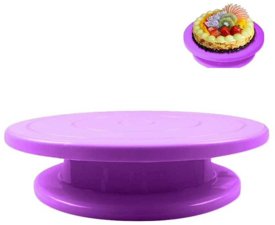 ATL Lėkštė tortams dekoruoti AG649F, violetinė, 27,5 cm