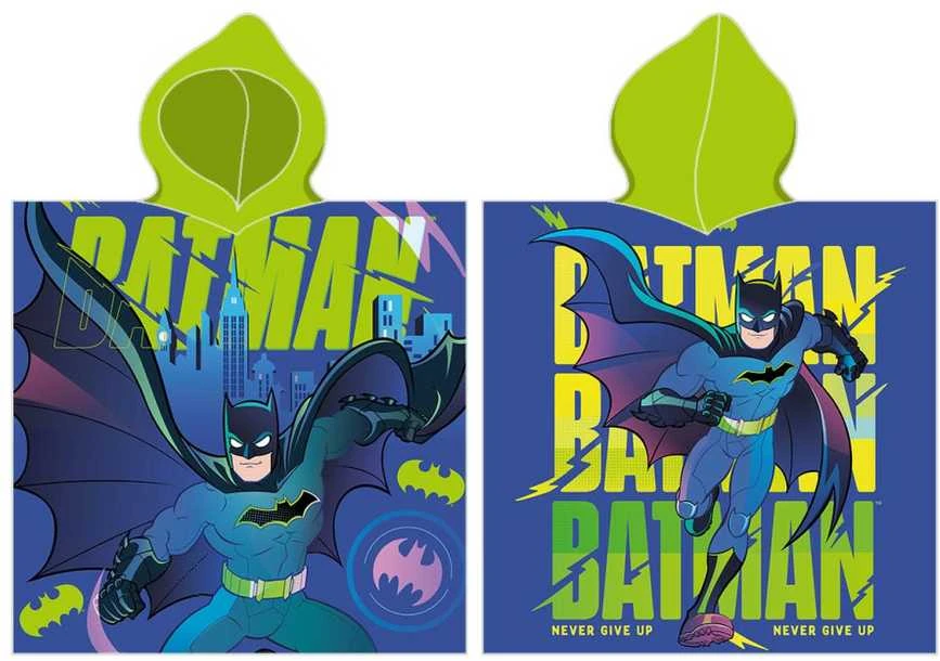 MCU Batman Poncho badehåndklæde med hætte - 100 procent bomuld