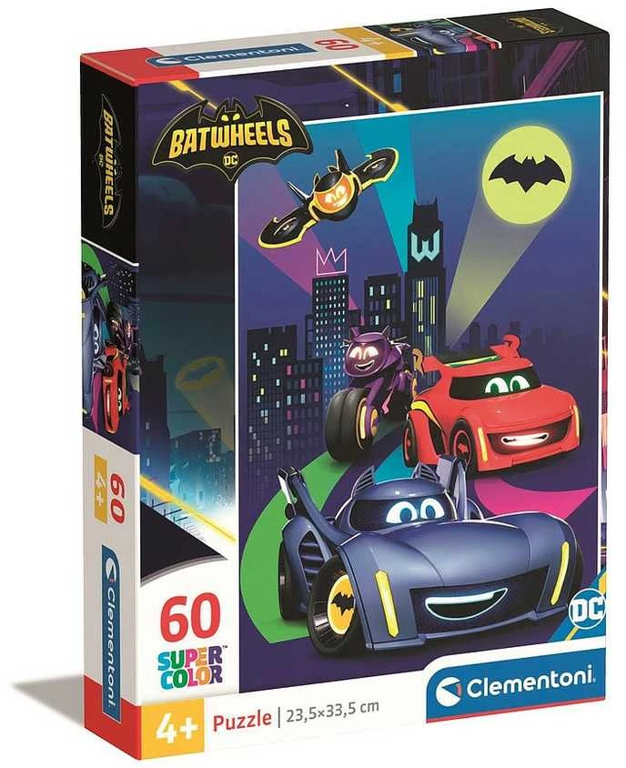 Clementoni Dėlionė 60 vnt. - Batwheels