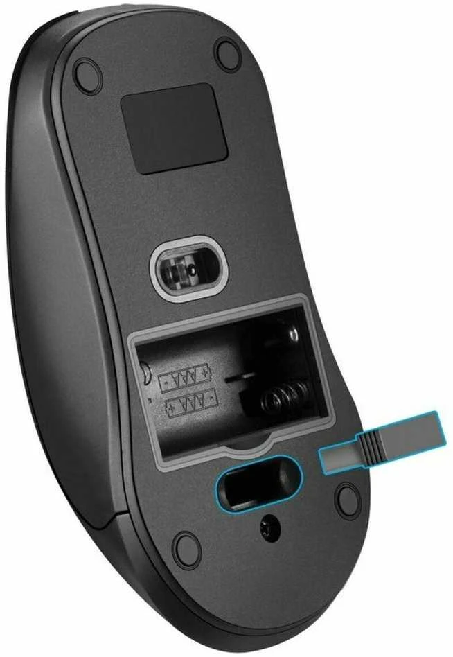 Pelė DEFENDER NEXUS MS-195 RF SILENT Juodas