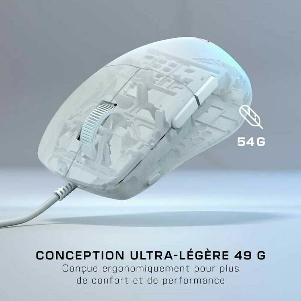 Turtle Beach Pure SEL RGB balta pelė su laidu | 8000 DPI
