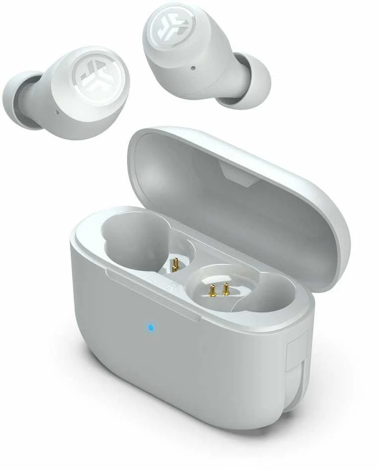 Jlab Go Air Pop belaidės ausinės su atviru įkrovimo dėklu