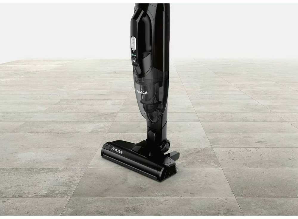 Įkraunamasis dulkių siurblys Bosch BCHF216B Serie | 2, Readyy'y 16Vmax, juodas