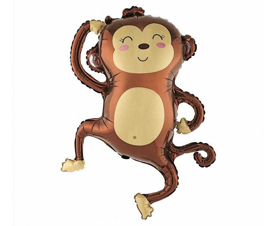 GoDan Balon foliowy Małpka 61x78cm BF-HMAL 85812