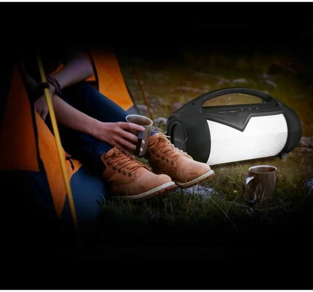 Big Ben Outdoor Luminous Speaker Party Lite IPX54 Autorius Bigben Juodas