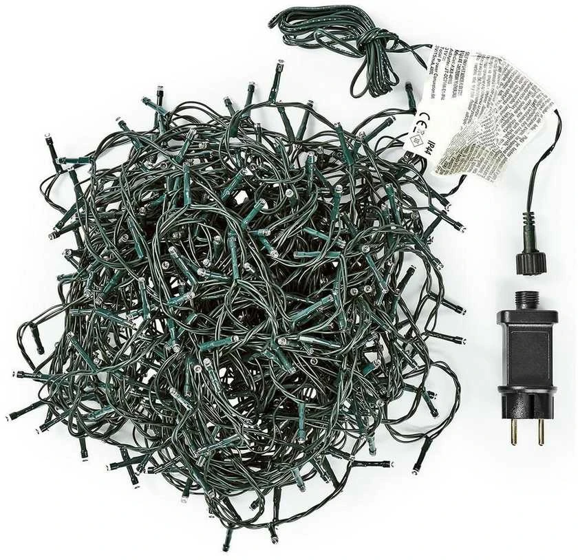 Christmas Gifts Kalėdinės LED lemputės 120 šiltai baltų