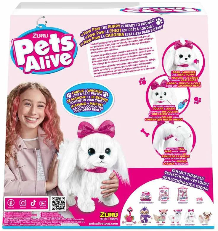 Zuru Pets Alive Gyvieji augintiniai – vaikštinėjantis šuniukas S1 (9531)
