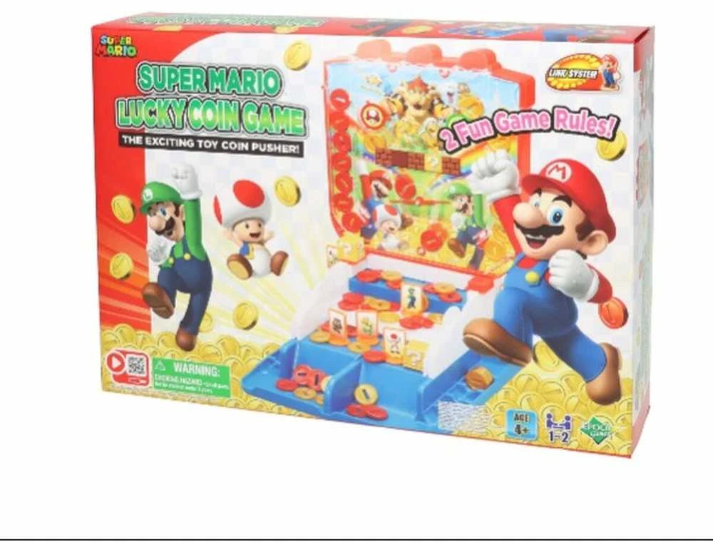 Bigbuy Fun Super Mario Lucky Coin Game - Epoch Games - Ambrance ir veiksmo žaidimas