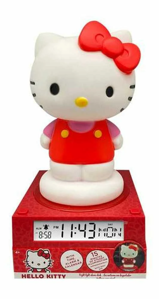 Laikrodis Bigbuy Fun Hello Kitty 3D 25 cm HK50198 raudona
