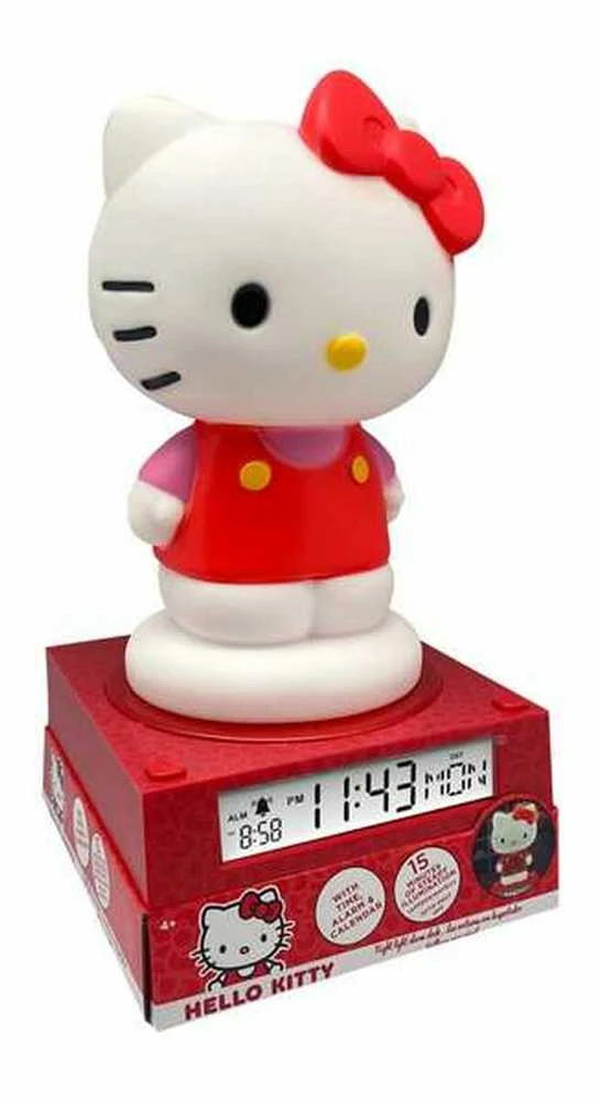 Laikrodis Bigbuy Fun Hello Kitty 3D 25 cm HK50198 raudona