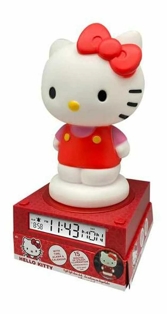 Laikrodis Bigbuy Fun Hello Kitty 3D 25 cm HK50198 raudona