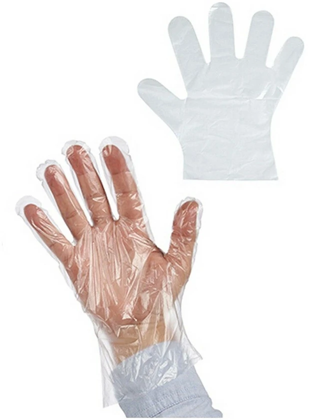 Bigbuy Home Vienkartinės pirštinės Rinkinys Skaidrus Plastmasinis (12 vnt.)