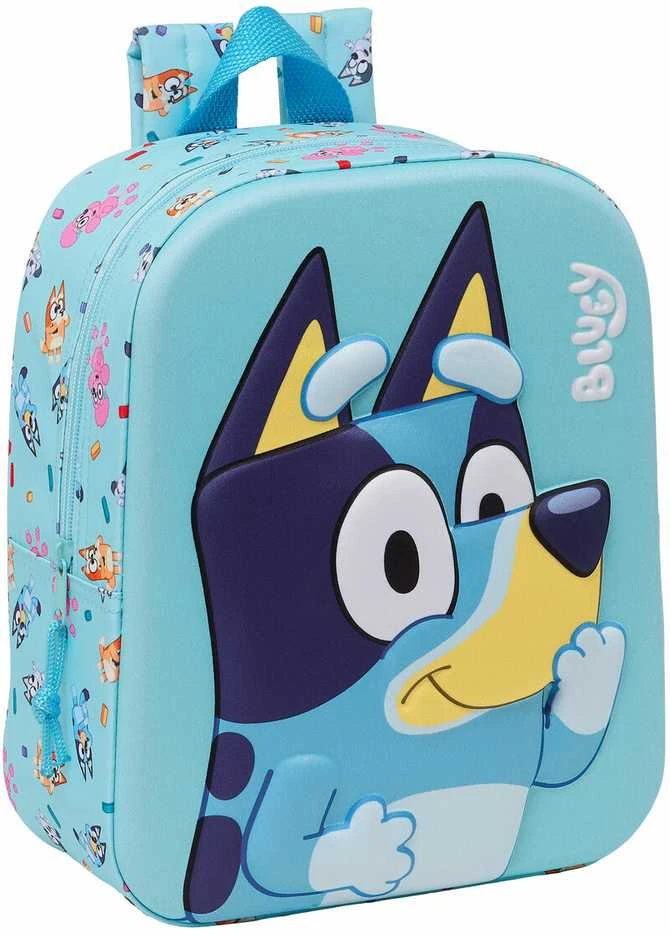 Bigbuy School Safta Bluey 3D backpack 27cm