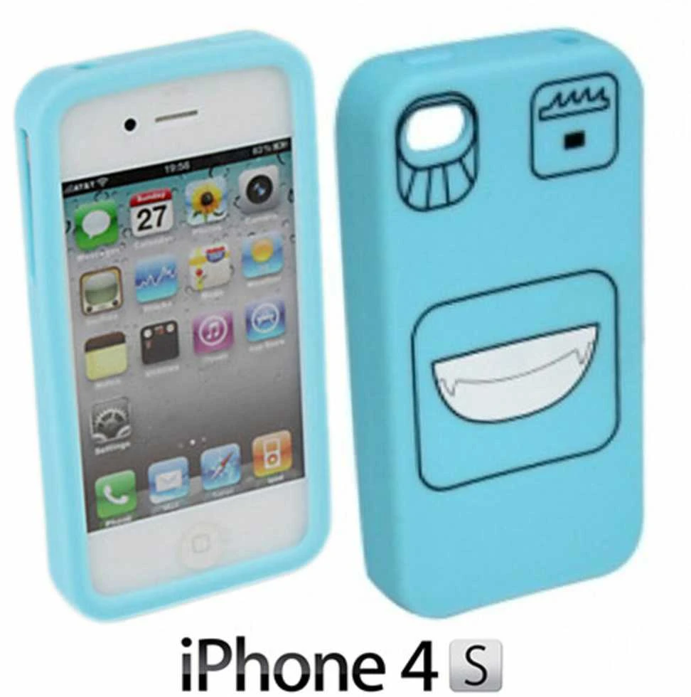 Bigbuy Tech Silikoninis Dėklas iPhone telefonui Faces