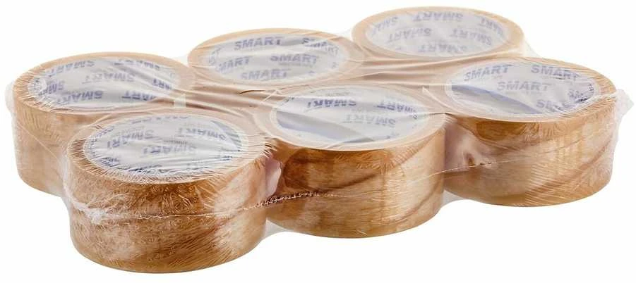 Bestpak BSTech skaidri lipni juosta su tirpikliu 48x66, 6 vnt.