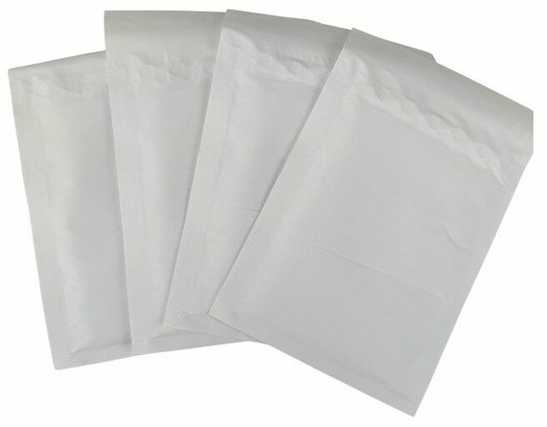 BESTPAK Bubble envelopes padded envelopes H18 100 pcs. Baltas