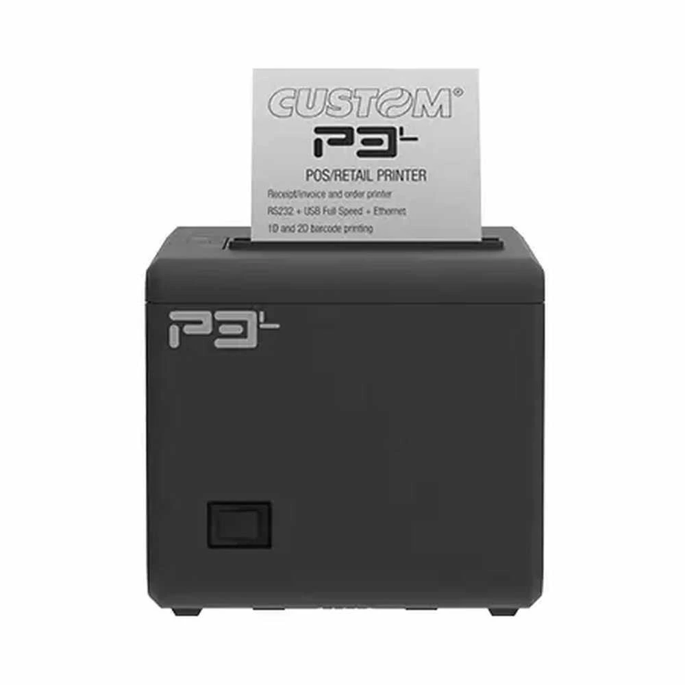Custom Spausdintuvas P3L 58/80MM Tinklinis USB - RS232 PAPER REDUCT