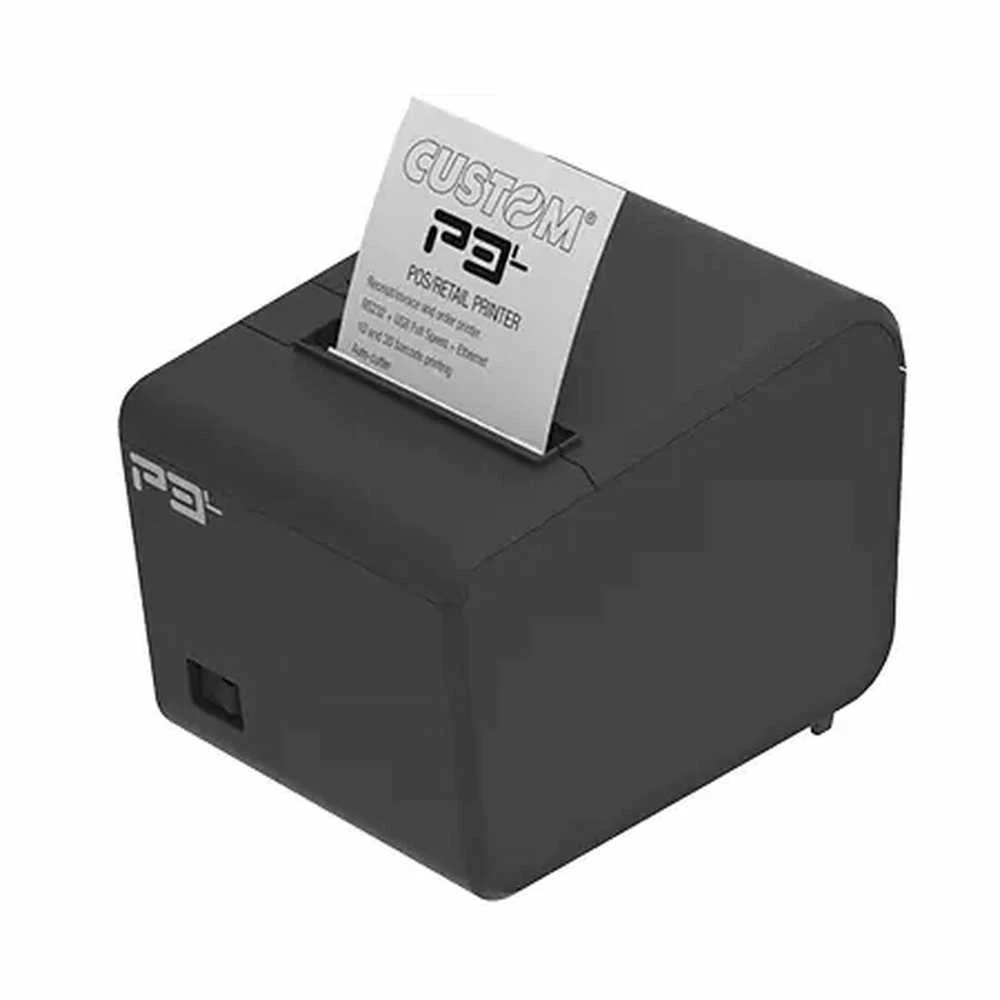 Custom Spausdintuvas P3L 58/80MM Tinklinis USB - RS232 PAPER REDUCT