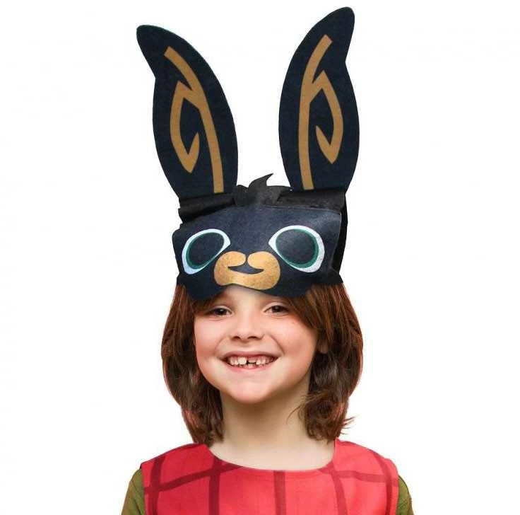 Bing Bunny zuikio juodas kostiumas 92/104 cm