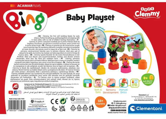 Clementoni Clemmy baby - BING - Kostky s knížkou