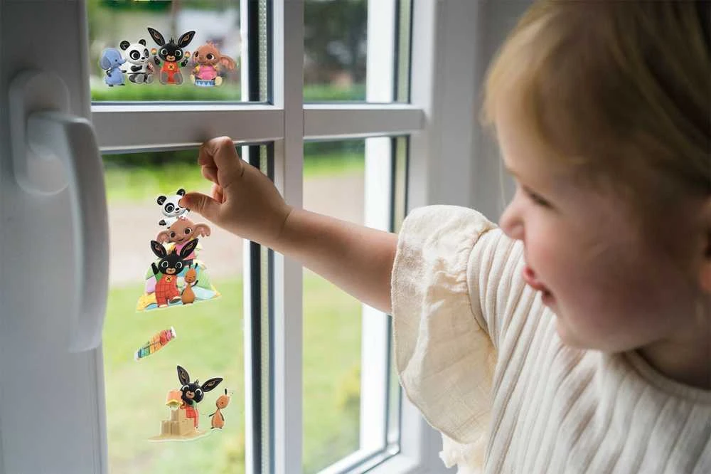 Bing Fun lango lipdukų rinkinys