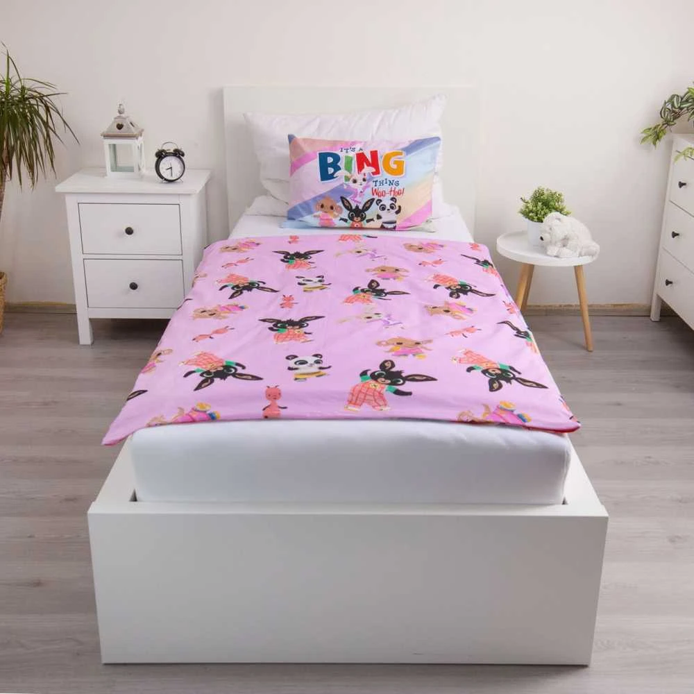 Bing It's a Thing vaikiškos patalynės komplektas 100–135 cm, 40–60 cm