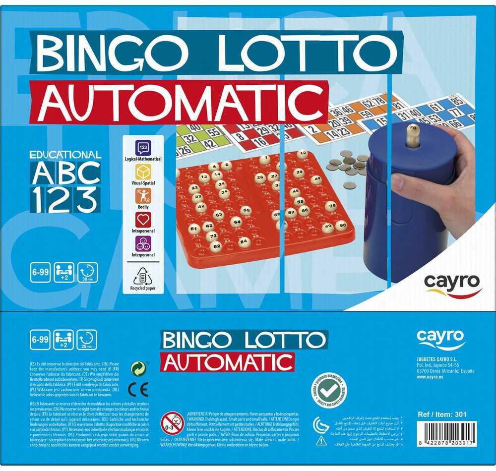 Bingo-automatas Cayro Lotto