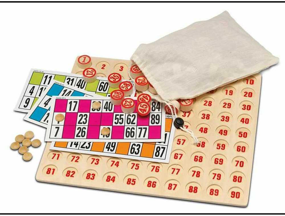 G3 Stalo žaidimas Bingo XXL didelis rinkinys