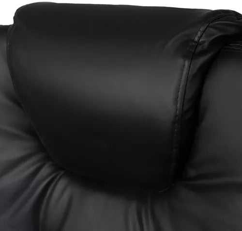Biuro kėdė su atrama kojoms - juoda Malatec 23286