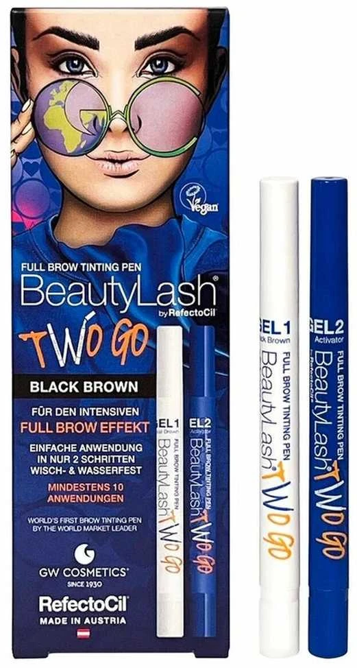 RefectoCil BeautyLash Two Go antakių spalva