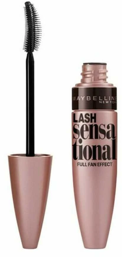 "Maybelline Lash Sensational" blakstienų tušas "Full Fan Effect" 001 Juodas