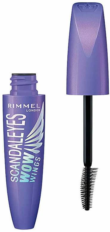 Rimmel London Scandaleyes Wow Wings blakstienų tušas 003 Extreme Juodas 12ml