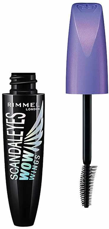 Rimmel London Scandaleyes Wow Wings blakstienų tušas 001 Juodas 12ml
