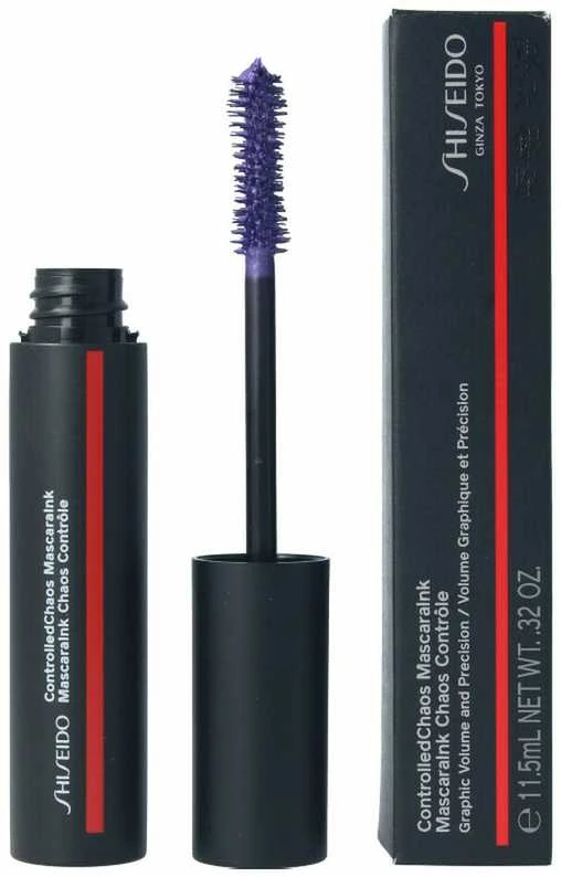 Shiseido Shiseido ControlledChaos blakstienų tušasInk #03 Violet Vibe, 11,5 ml