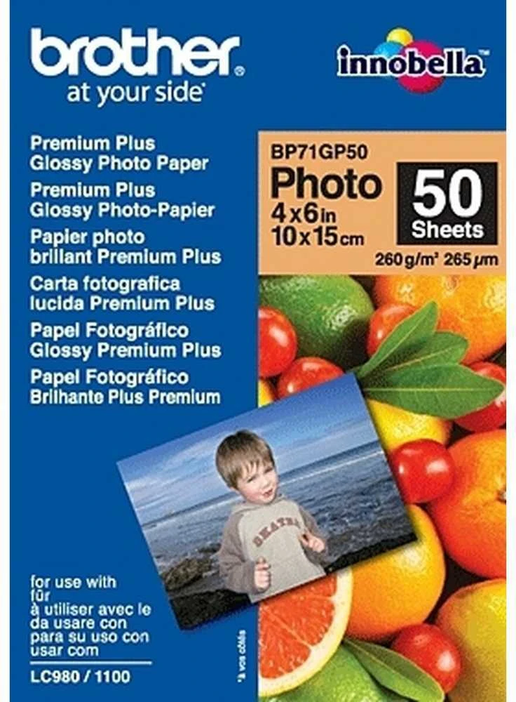 BROTHER PREM.PLUS Blizgusis PH.POPIERIUS 10X15