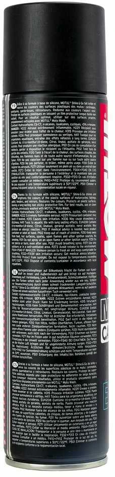 Valiklis MOTUL SHINE & GO SPRAY E10 0,4ltr (103175)