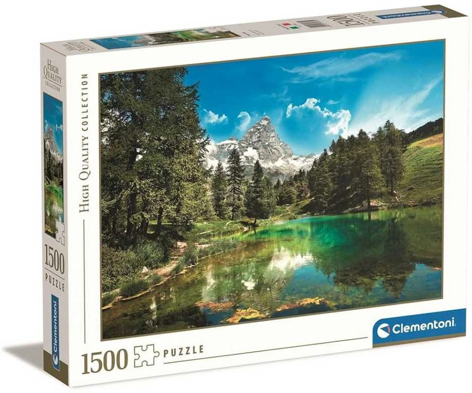 Clementoni Dėlionė 1500 vnt. - Mėlynasis ežeras
