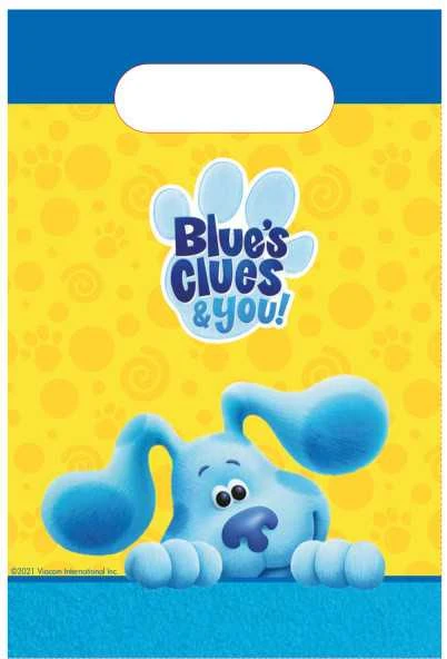 Blue's Clues gimtadienio maišelis su šuniuku