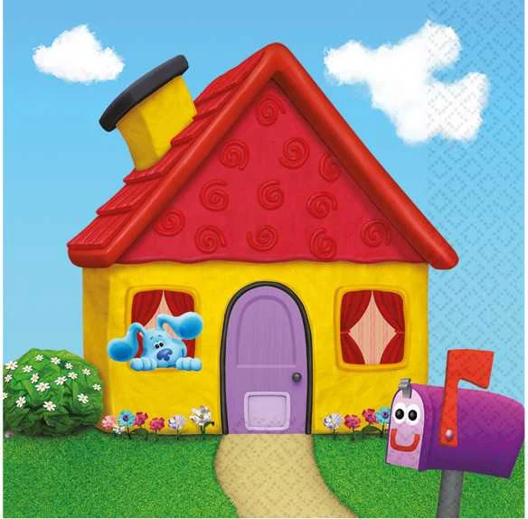 „Riethmuller Europe“ servetėlės „Mėlyna's Clues“, 16 vnt.