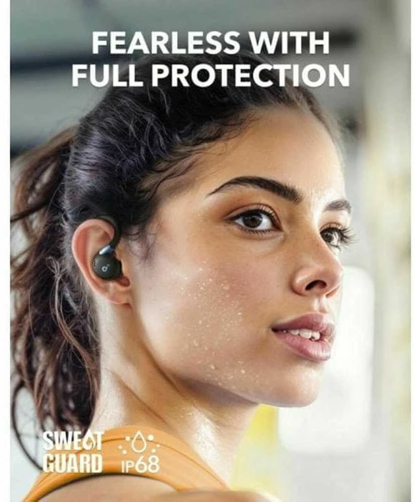 Ausinės Anker Soundcore Sport X20, Juodos spalvos