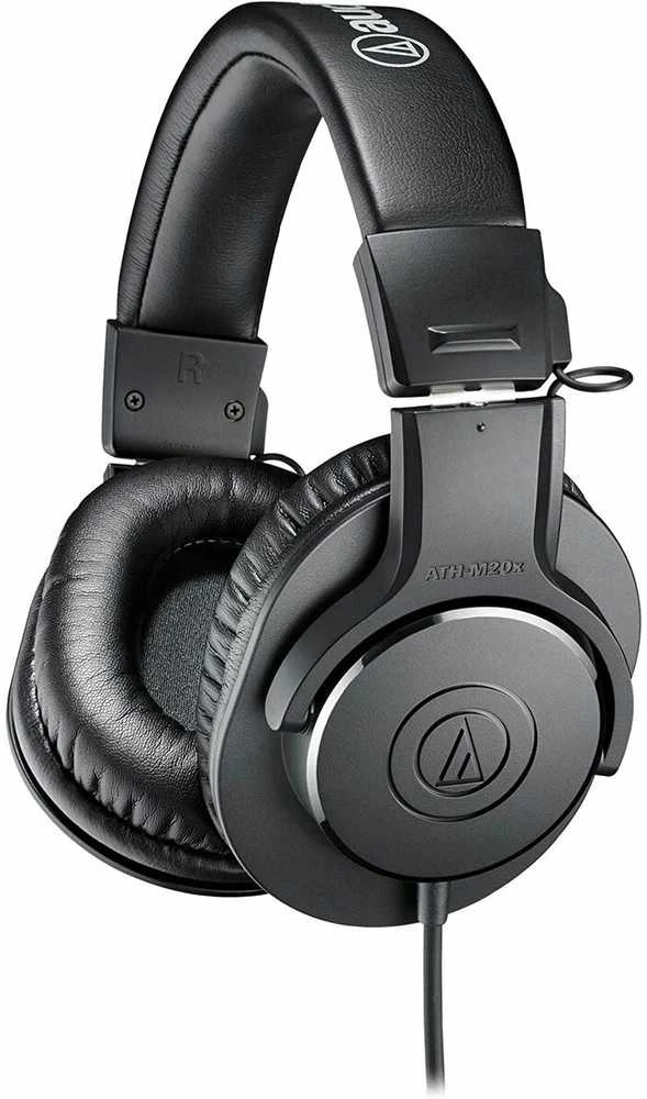 Audio-Technica ATH-M20X profesionalios monitorinės ausinės, Juodos spalvos