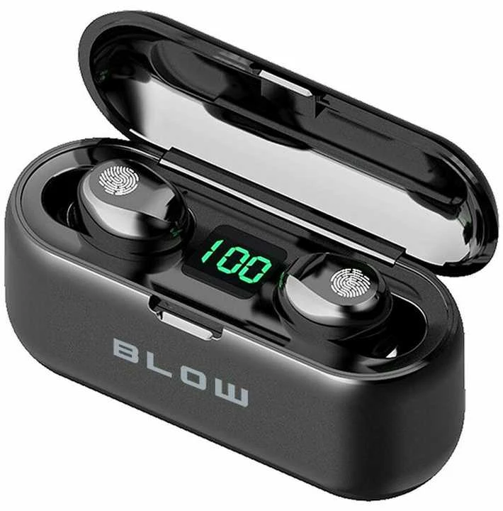 Ausinės BLOW Earbuds BTE200 Juodos