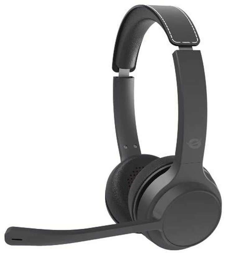 Carruzzo Conceptronic POLONA04B Ausinės be mikrofono ir ausinės su mikrofonu Laisvų rankų įranga Vielinis ir Bevielis Su lankeliu Skambučiai / muzika C tipo USB Bluetooth Juoda