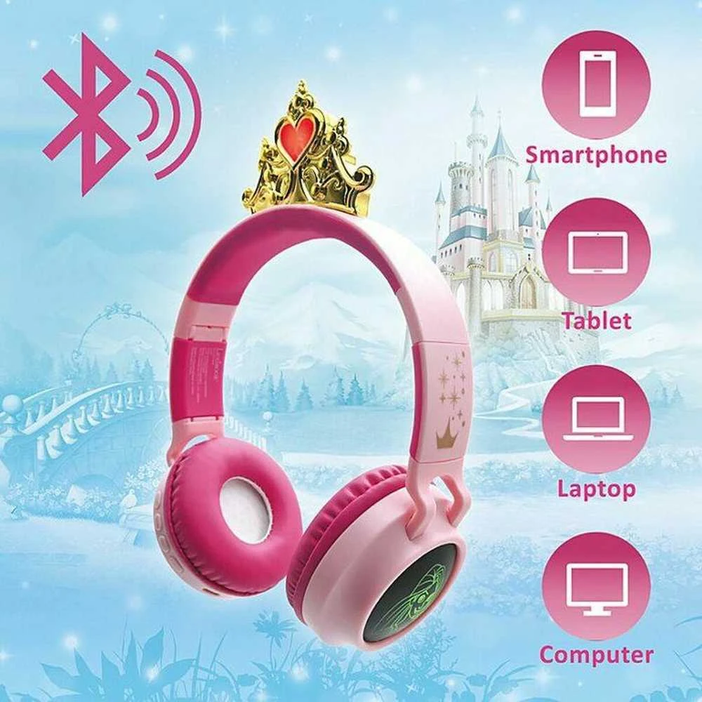 Lexibook Ausinės Sourcing Disney Princess Bluetooth ausinės with lights