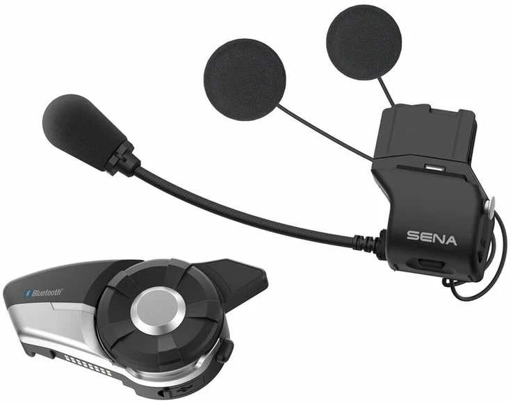 SENA 20S EVO DUO 20S-EVO-10D motorcycle intercom Bluetooth 4.1 2000 m Juodas, Sidabrinis