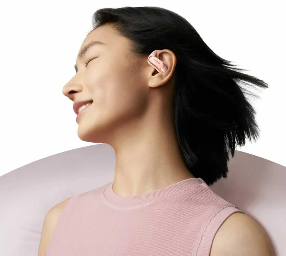 Ausinės Shokz OpenFit Air, Rožinės spalvos