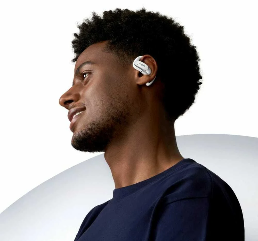 Ausinės Shokz OpenFit Air, Baltos spalvos