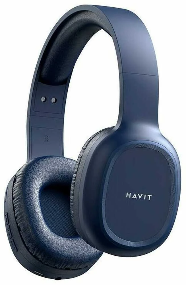 Belaidės žaidimų ausinės Havit H2590BT PRO (mėlyna)